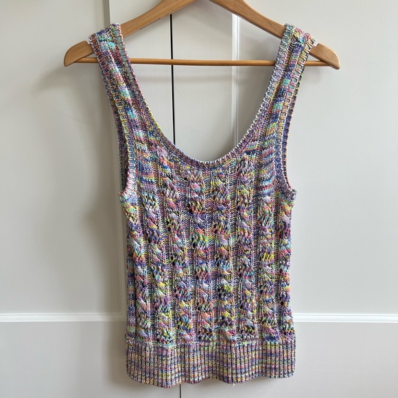 Ramy Brook Maden Knit Tank Top, Size S, Multi-Colored - Picture 3 of 11